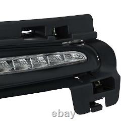 For 2012-16 Jeep Grand Cherokee SRT8 LED DRL Daytime Running Light Fog Lamp Kit