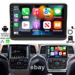 For 2014-2017 Jeep Grand Cherokee Gps Navi Android 12 Apple Carplay Radio Stereo