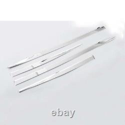 For 2014-2021 Jeep Cherokee ABS Outside Door Body Side Molding Chrome Trim 4PCS