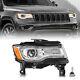 For 2014-2021 Jeep Grand Cherokee Chrome HID Headlight withBALLAST&BULBS Lamp RH