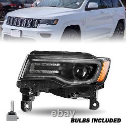 For 2016-2021 Jeep Grand Cherokee Driver Left Side HID Projector Headlight LH
