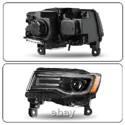 For 2016-2021 Jeep Grand Cherokee Driver Left Side HID Projector Headlight LH