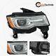 For 2016-2021 Jeep Grand Cherokee Xenon HID Headlight Chrome with LED DRL Right