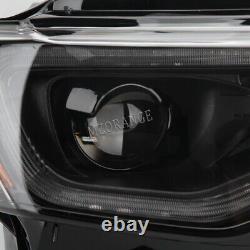 For 2017-2019 Jeep Grand Cherokee Black Headlight Headlamp Passenger Right Side