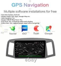 For Android 04-07 Jeep Grand Cherokee Stereo Radio Navigation WIFI 10.1 Player