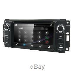 For CHRYSLER JEEP DODGE Double Din DVD CD GPS Navigation Bluetooth Radio Stereo