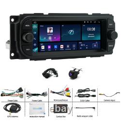 For Dodge Jeep Grand Cherokee Wrangler Chrysler Android 13 Carplay Car Radio GPS