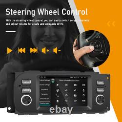 For Dodge Jeep Grand Cherokee Wrangler Chrysler Android Stereo Radio GPS Carplay