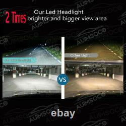 For Honda Pilot 2006-2016 2017 2018 LED Headlight With Fog Light Bulbs 6000K Kit