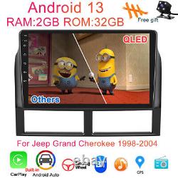 For Jeep Grand Cherokee 1998-2004 Caeplay 32GB Android 13 Car GPS Navi Radio BT