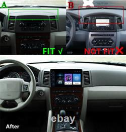 For Jeep Grand Cherokee 2004-2007 Carplay Radio Android 10 Stereo GPS Navi WiFi