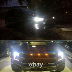 For Jeep Grand Cherokee 2005-2009 2010 6x LED Headlights Fog Lamp Bulbs High-Low
