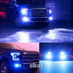 For Jeep Grand Cherokee 2005-2010 6x 6000K LED Headlight + Fog Light Bulbs KIT