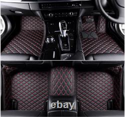 For Jeep Grand Cherokee 2007-2024 Car Floor Mats Luxury Waterproof Auto Carpets