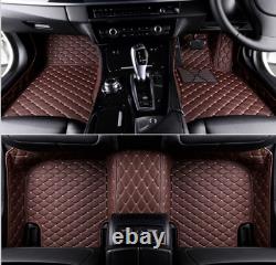 For Jeep Grand Cherokee 2007-2024 Car Floor Mats Luxury Waterproof Auto Carpets