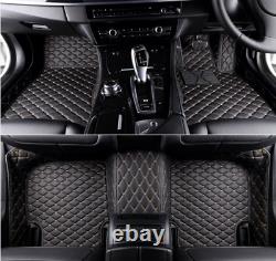 For Jeep Grand Cherokee 2007-2024 Car Floor Mats Luxury Waterproof Auto Carpets