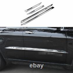 For Jeep Grand Cherokee 2011-20 ABS Chrome Car Body Door Side Molding Sill Guard