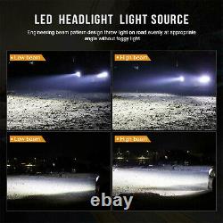 For Jeep Grand Cherokee 2011-2017- 4X 6000K LED Headlight High Low Beam Bulb Kit