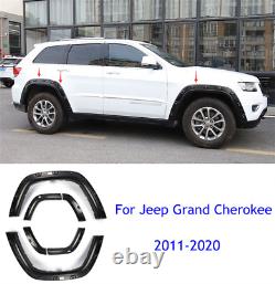 For Jeep Grand Cherokee 2011-2020 ocket Rivet Style PP Fender Flares Wheel 6pcs