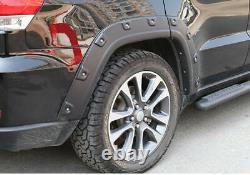 For Jeep Grand Cherokee 2011-21 Black Fender Flares Wheel Arches Wide body Kits
