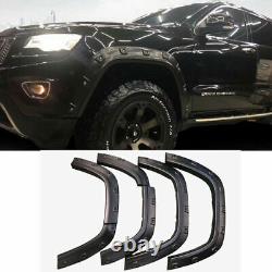 For Jeep Grand Cherokee 2011-21 Matte Fender Flares Wheel Arches Wide body Kits