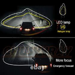 For Jeep Grand Cherokee 2014-2018 6x 6000K Combo LED Headlight + LED Fog Bulbs