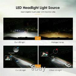 For Jeep Grand Cherokee 2014-2018 Combo 4Side 6000K LED Headlight + Fog Bulbs