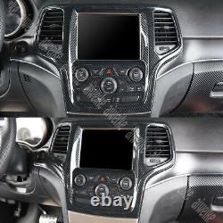 For Jeep Grand Cherokee 2014-2021 Carbon Fiber Central Console AC Switch Panel
