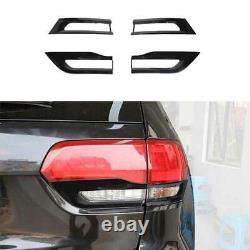 For Jeep Grand Cherokee 2014-2021 Carbon Fiber Rear Tail Light Lamp Cover Trim