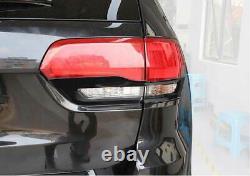 For Jeep Grand Cherokee 2014-2021 Carbon Fiber Rear Tail Light Lamp Cover Trim