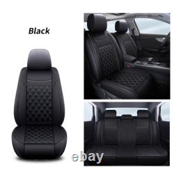For Jeep Grand Cherokee Car Seat Cover Set 5-Seat Front + Rear Leather Cushion