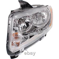 For Jeep Grand Cherokee Headlight 2011 12 2013 Pair LH and RH Halogen CH2502224