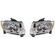 For Jeep Grand Cherokee Headlight 2011-2013 Pair LH and RH Side CAPA CH2502224C