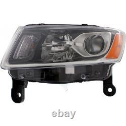 For Jeep Grand Cherokee Headlight 2014 2015 2016 Driver Side Halogen Type