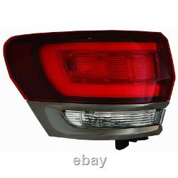 For Jeep Grand Cherokee Laredo / Limited / Overland Tail Light Chrome 2014-2019