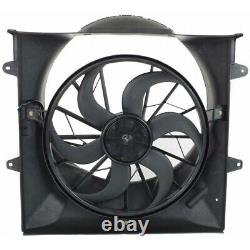 For Jeep Grand Cherokee Radiator / Condenser A/C Cooling Fan 1999-2003 4.0L