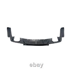 For Jeep Grand Cherokee SRT 14-21 V1 Glossy Black Shark Fin Rear Bumper Diffuser