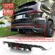 For Jeep Grand Cherokee Trackhawk 18-21 V2 Carbon Shark Fin Rear Bumper Diffuser