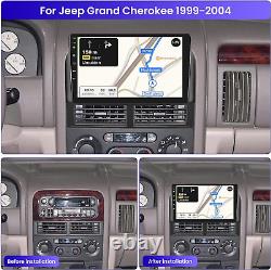 For Jeep Grand Cherokee WJ WG Car Stereo Radio GPS Head Unit CarPlay Android 13