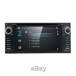 For Jeep Wrangler Touchscreen Single 1DIN Car Stereo DVD Player Radio BT GPS SWC