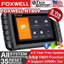 Foxwell NT809 OBD2 Car Scanner Code Reader Diagnostic Tool ABS TPMS for Jeep