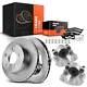 Front Disc Brake Rotors & Pads + Caliper for Jeep Grand Cherokee Wrangler 90-99