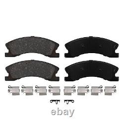 Front Drilled Slotted Brake Rotors + Brake Pad for 1999-2004 Jeep Grand Cherokee