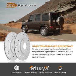 Front & Rear Rotors & Brake Pads for 2005-2010 Jeep Grand Cherokee Commander