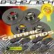 Front+Rear Rotors & Ceramic Pads for 2005-2010 Jeep Grand Cherokee Not SRT-8