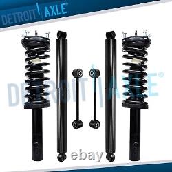 Front Struts Rear Shocks Sway Bars for 2005 2010 Jeep Grand Cherokee Commander