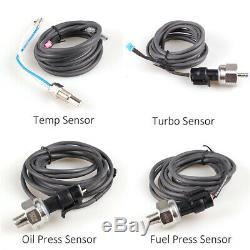 Full Kit 10 in 1 Advance ZD Link Meter Digital Auto Gauge With Electronic Sensor