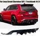 Gloss Black Rear Bumper Diffuser For Jeep Grand Cherokee SRT / Trackhawk 2014-21