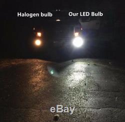 H11 9005 LED Headlight Hi/low + Fog Lights for 2007-2015 Chevy Silverado 1500
