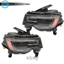 Headlights Halogen Upgrade LED For Jeep Grand Cherokee 2017-2021 Left&Right
